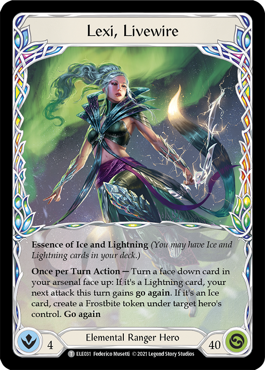 Lexi, Livewire // Rosetta Thorn [ELE031] (Tales of Aria)  1st Edition Normal | Card Citadel