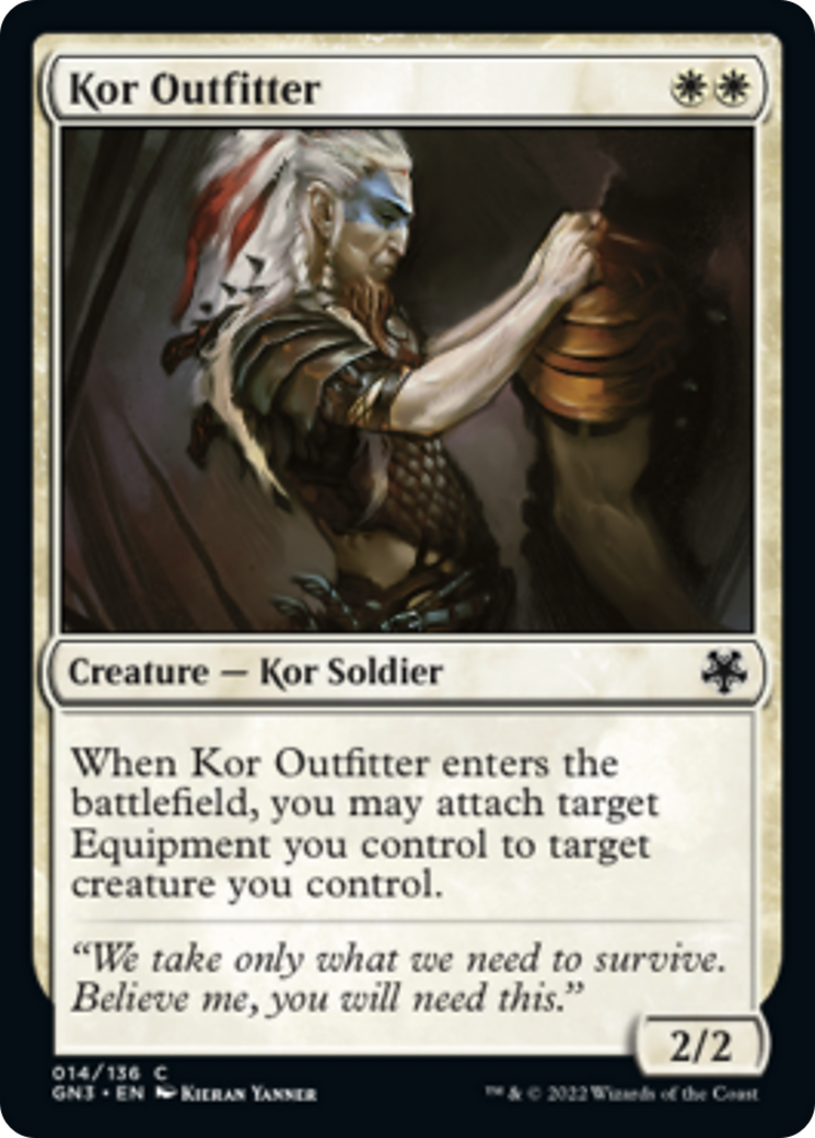 Kor Outfitter [Game Night: Free-for-All] | Card Citadel