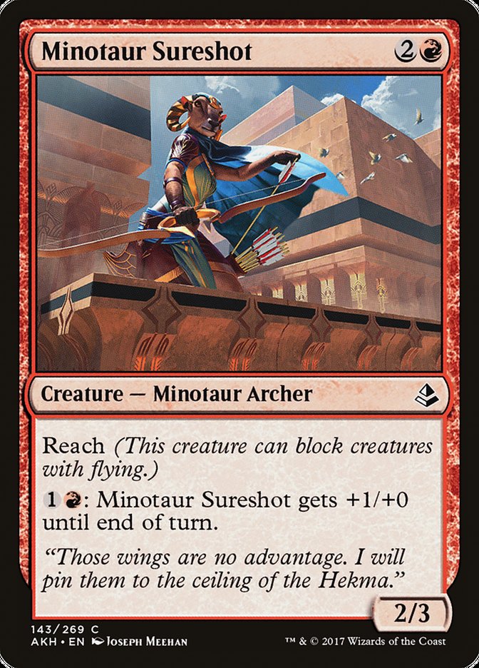 Minotaur Sureshot [Amonkhet] | Card Citadel