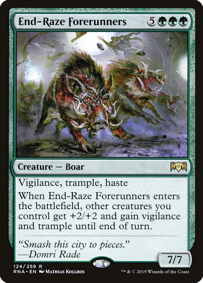 End-Raze Forerunners [Ravnica Allegiance] | Card Citadel