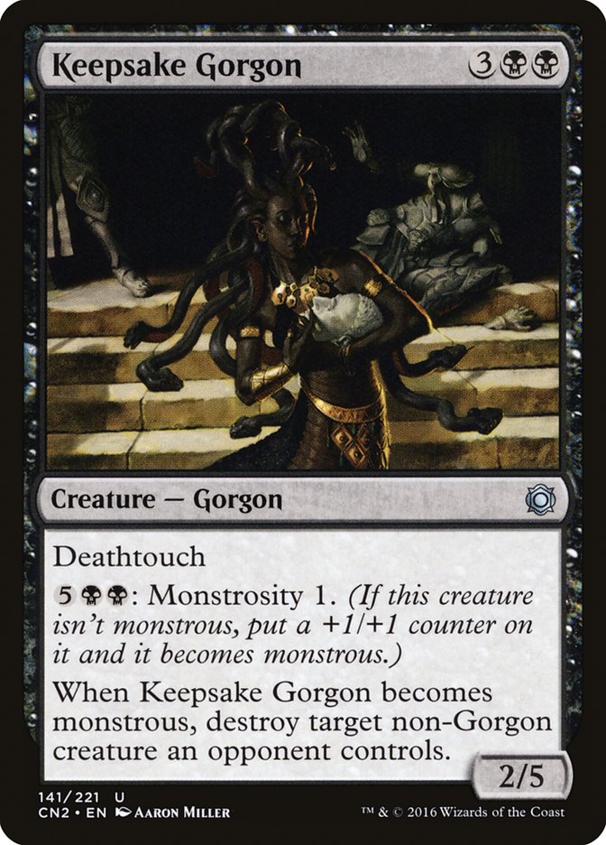 Keepsake Gorgon [Conspiracy: Take the Crown] | Card Citadel