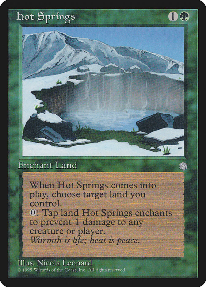 Hot Springs [Ice Age] | Card Citadel