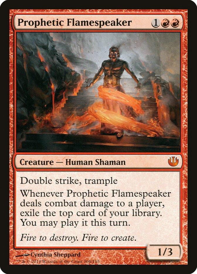 Prophetic Flamespeaker [Journey into Nyx] | Card Citadel