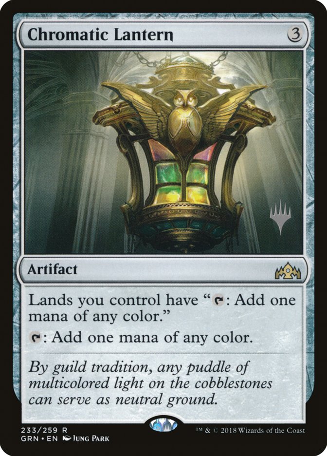 Chromatic Lantern [Guilds of Ravnica Promos] | Card Citadel