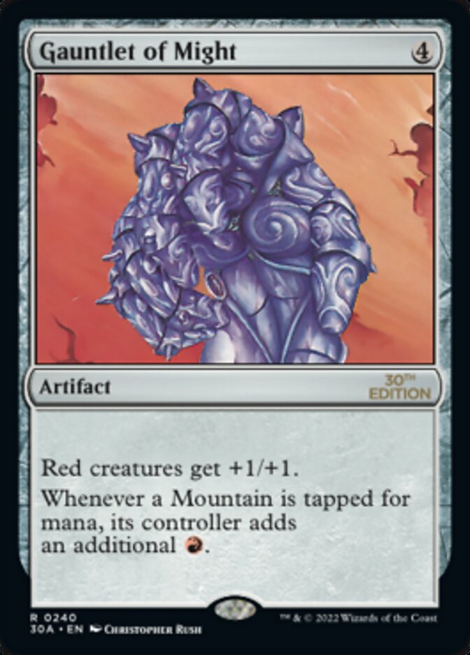 Gauntlet of Might [30th Anniversary Edition] | Card Citadel