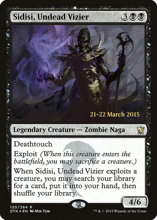 Sidisi, Undead Vizier [Dragons of Tarkir Promos] | Card Citadel