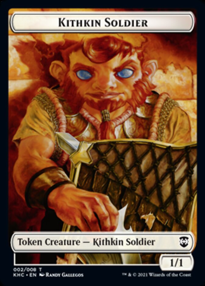 Kithkin Soldier [Kaldheim Commander Tokens] | Card Citadel