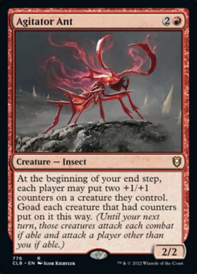 Agitator Ant [Commander Legends: Battle for Baldur's Gate] | Card Citadel