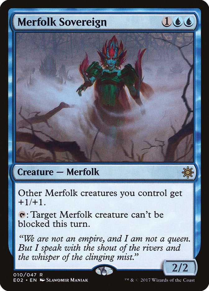 Merfolk Sovereign [Explorers of Ixalan] | Card Citadel