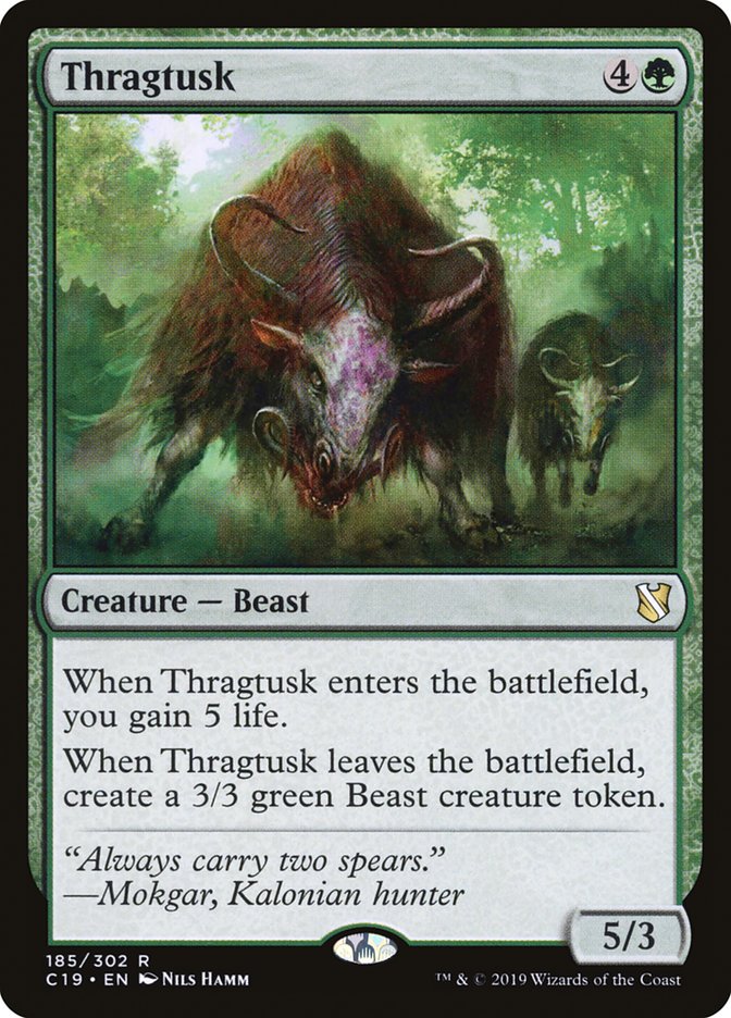 Thragtusk [Commander 2019] | Card Citadel