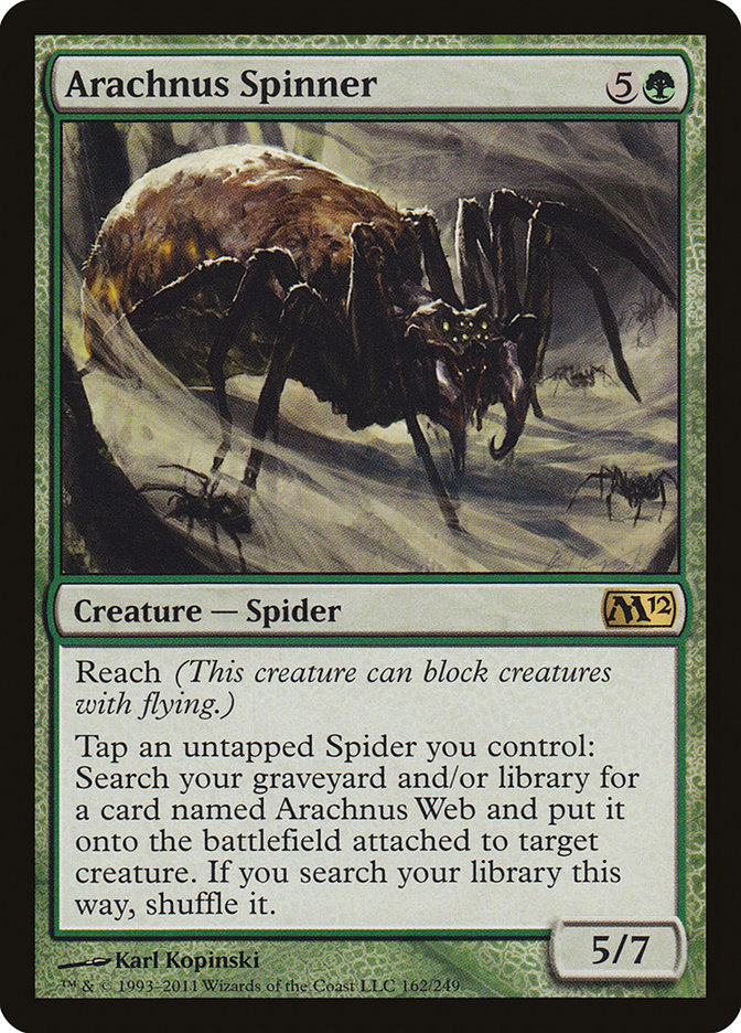 Arachnus Spinner [Magic 2012] | Card Citadel