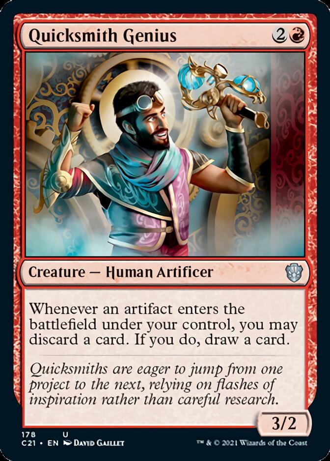 Quicksmith Genius [Commander 2021] | Card Citadel