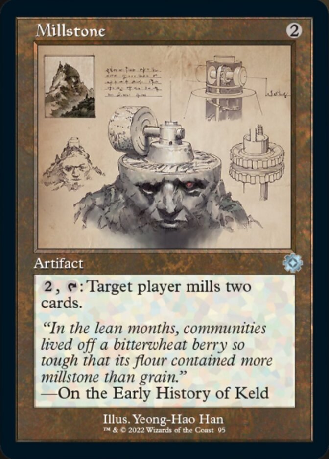 Millstone (Retro Schematic) [The Brothers' War Retro Artifacts] | Card Citadel