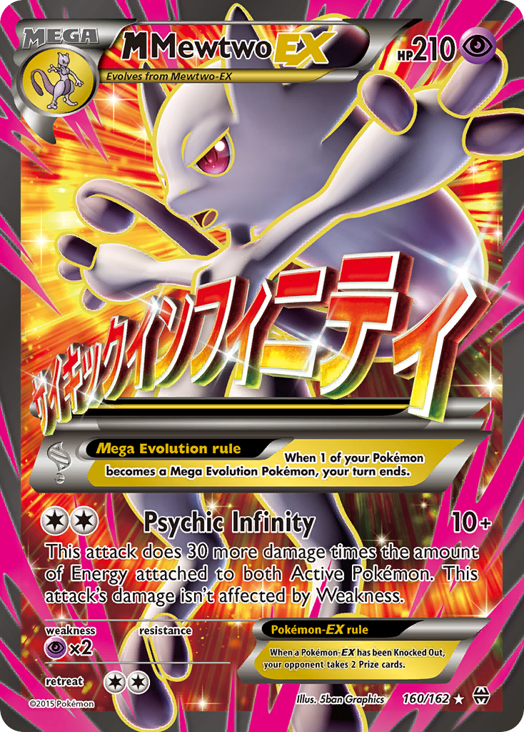 M Mewtwo EX (160/162) [XY: BREAKthrough] | Card Citadel