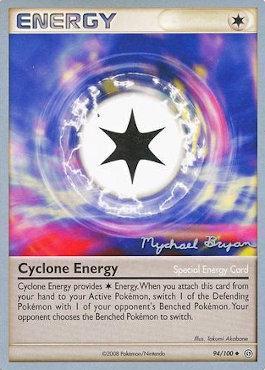 Cyclone Energy (94/100) (Happy Luck - Mychael Bryan) [World Championships 2010] | Card Citadel