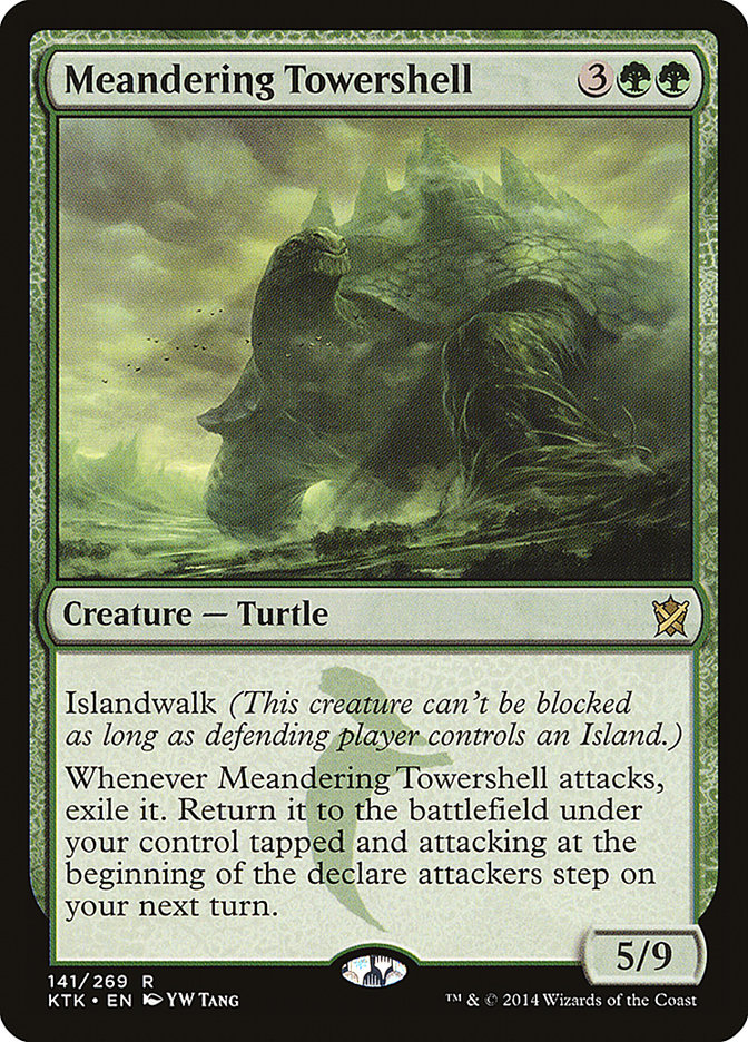 Meandering Towershell [Khans of Tarkir] | Card Citadel