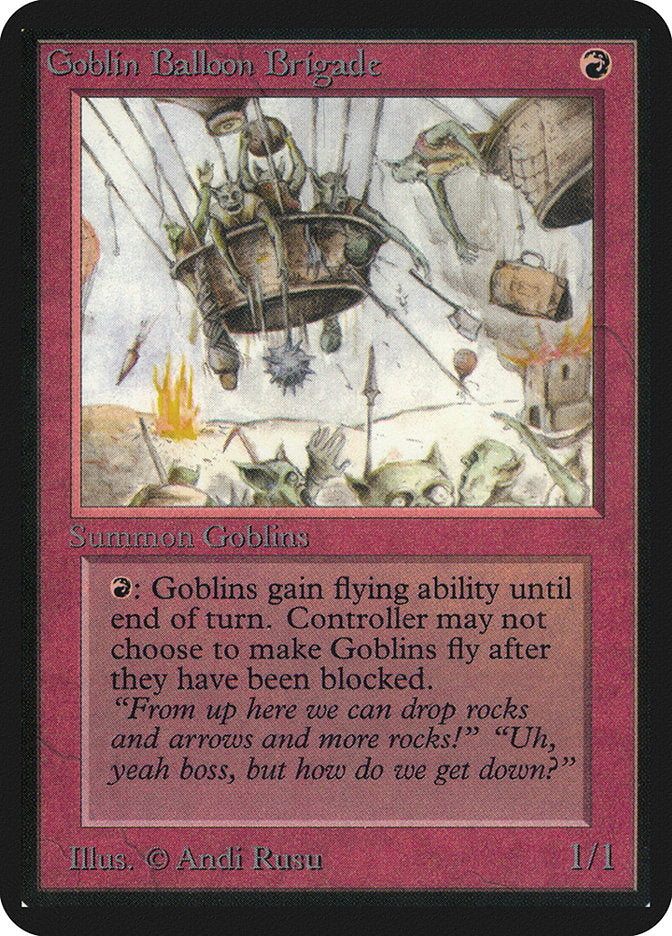 Goblin Balloon Brigade [Limited Edition Alpha] | Card Citadel