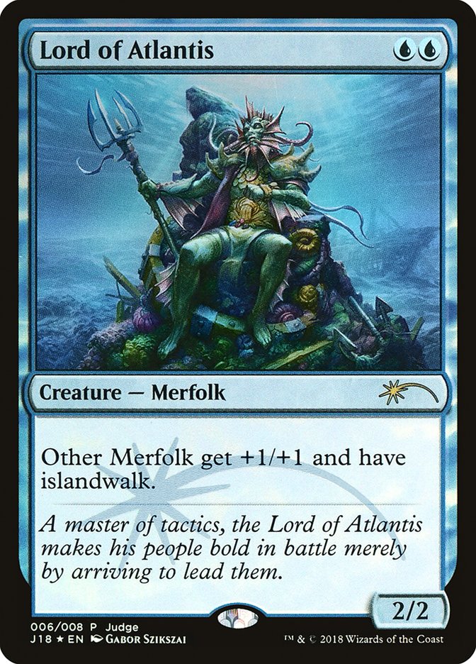 Lord of Atlantis (J18) [Judge Gift Cards 2018] | Card Citadel