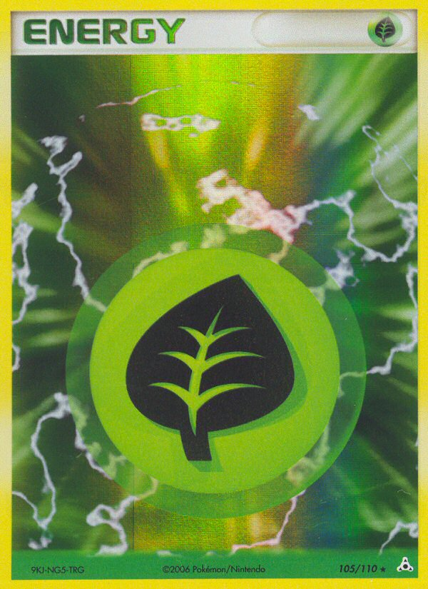 Grass Energy (105/110) [EX: Holon Phantoms] | Card Citadel