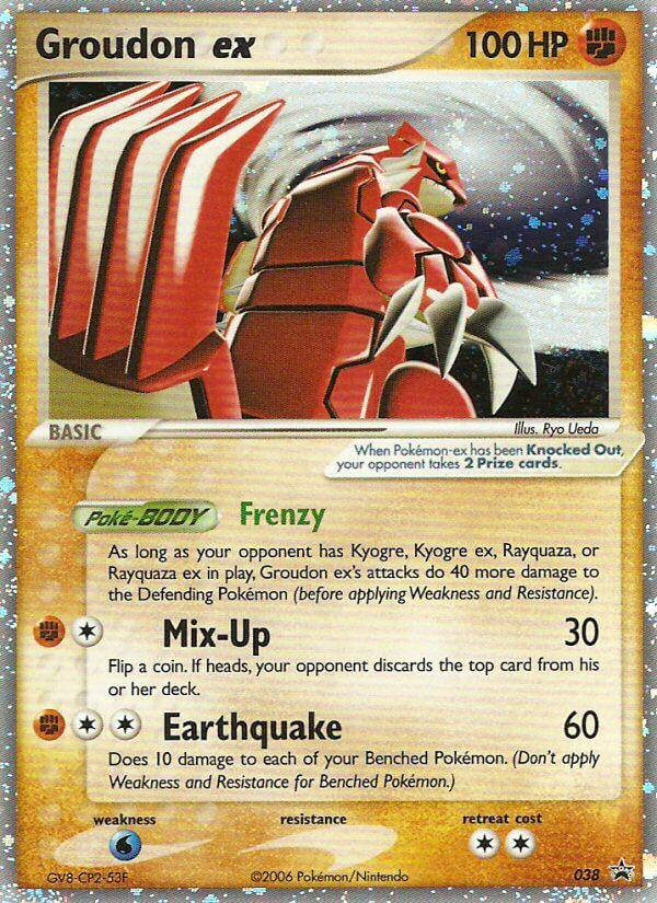 Groudon ex (038) [Nintendo: Black Star Promos] | Card Citadel