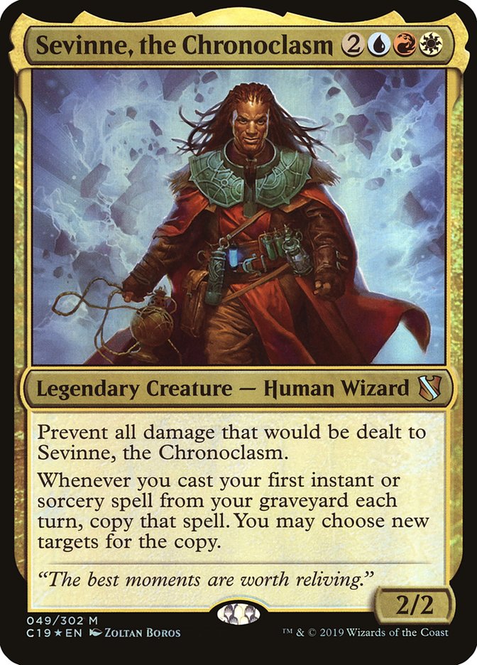 Sevinne, the Chronoclasm (Commander 2019) [Oversize Cards] | Card Citadel