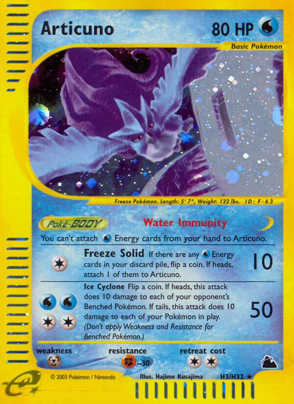 Articuno (H3/H32) [Skyridge] | Card Citadel