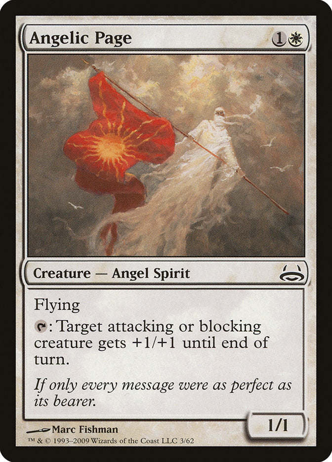 Angelic Page [Duel Decks: Divine vs. Demonic] | Card Citadel