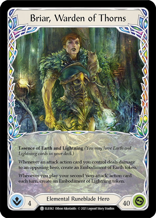 Briar, Warden of Thorns [ELE062] 1st Edition Normal | Card Citadel