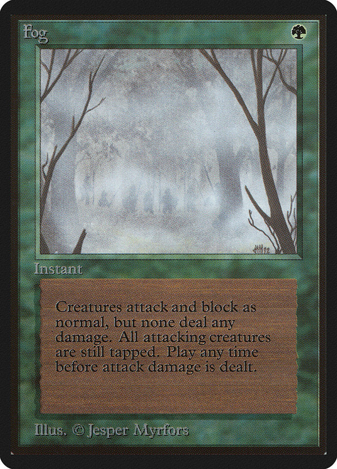 Fog [Limited Edition Beta] | Card Citadel