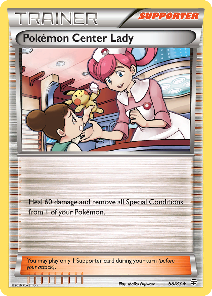 Pokemon Center Lady (68/83) [XY: Generations] | Card Citadel