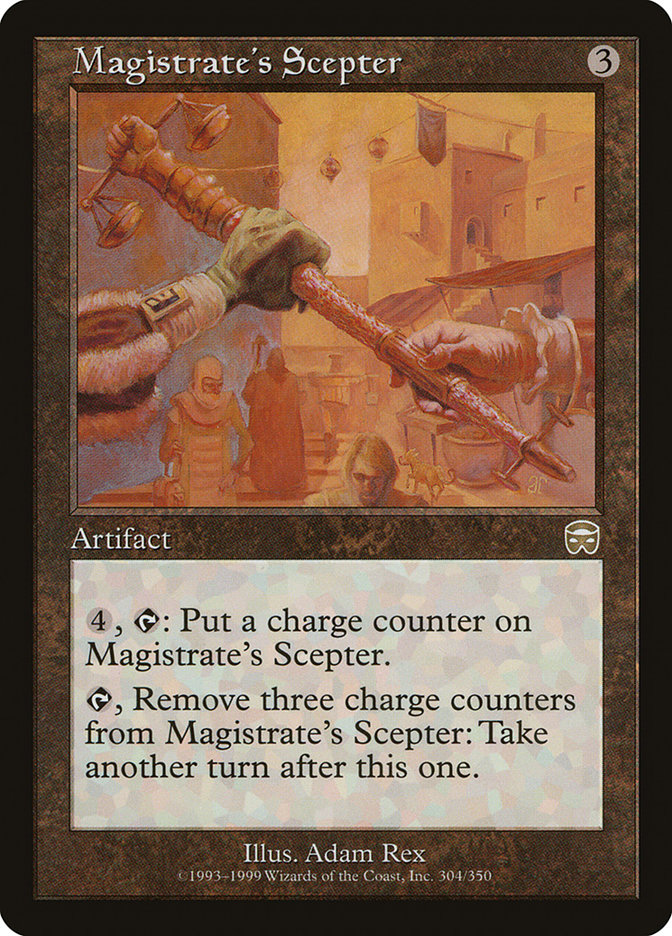 Magistrate's Scepter [Mercadian Masques] | Card Citadel