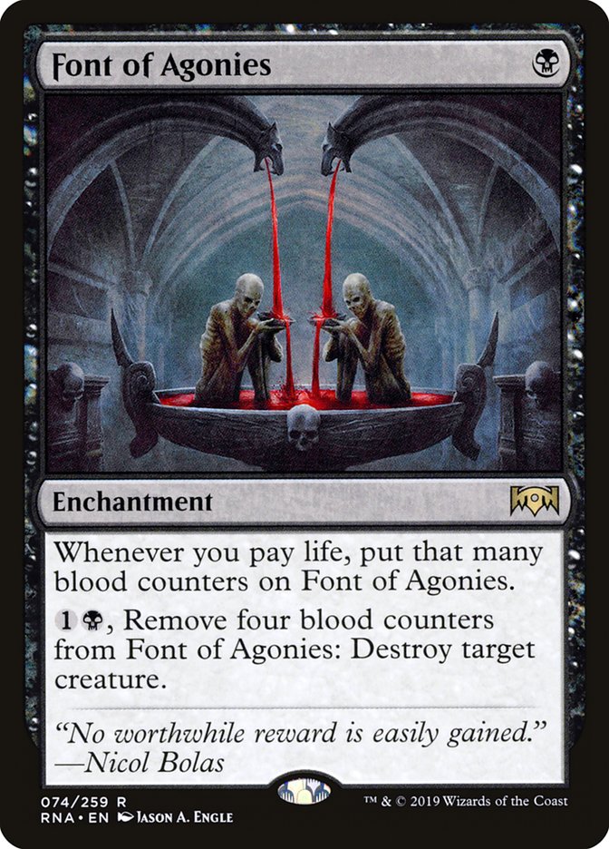 Font of Agonies [Ravnica Allegiance] | Card Citadel