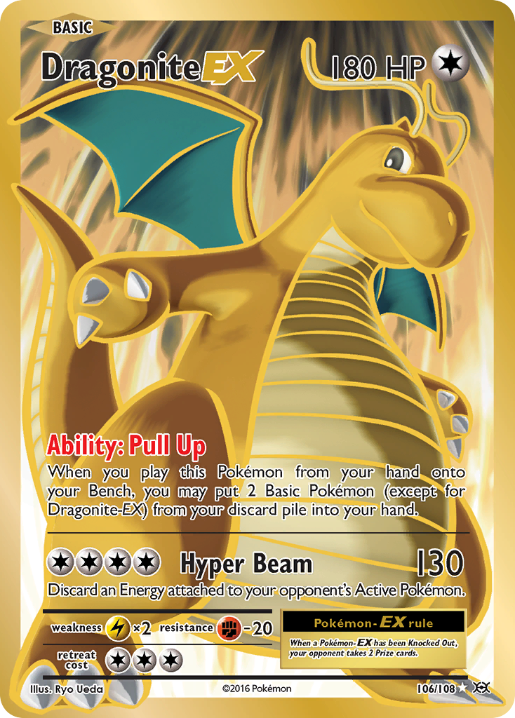 Dragonite EX (106/108) [XY: Evolutions] | Card Citadel