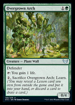 Overgrown Arch [Strixhaven: School of Mages] | Card Citadel