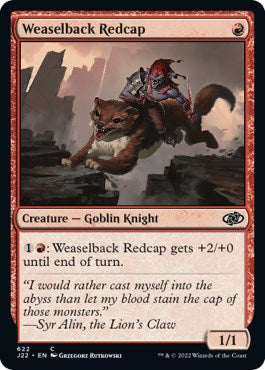 Weaselback Redcap [Jumpstart 2022] | Card Citadel