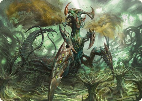 Zopandrel, Hunger Dominus Art Card [Phyrexia: All Will Be One Art Series] | Card Citadel