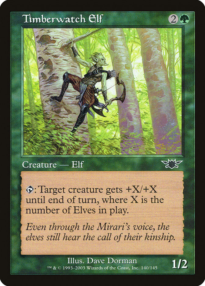 Timberwatch Elf [Legions] | Card Citadel