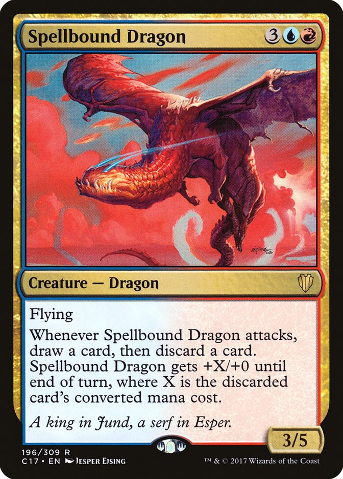 Spellbound Dragon [Commander 2017] | Card Citadel