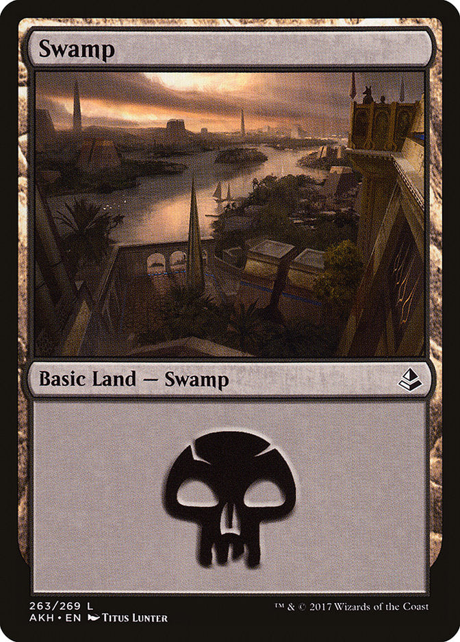 Swamp [Amonkhet] | Card Citadel