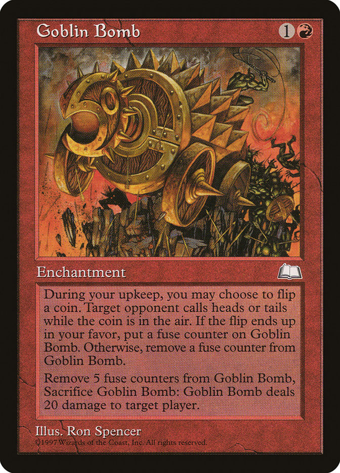 Goblin Bomb [Weatherlight] | Card Citadel