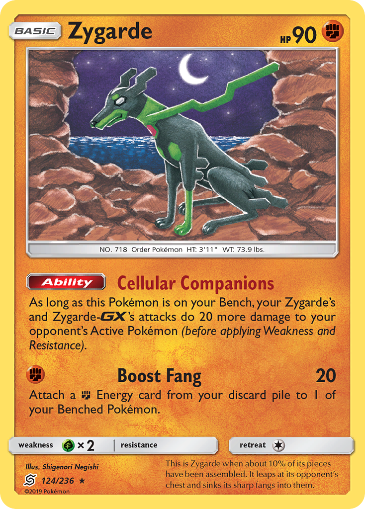 Zygarde (124/236) [Sun & Moon: Unified Minds] | Card Citadel