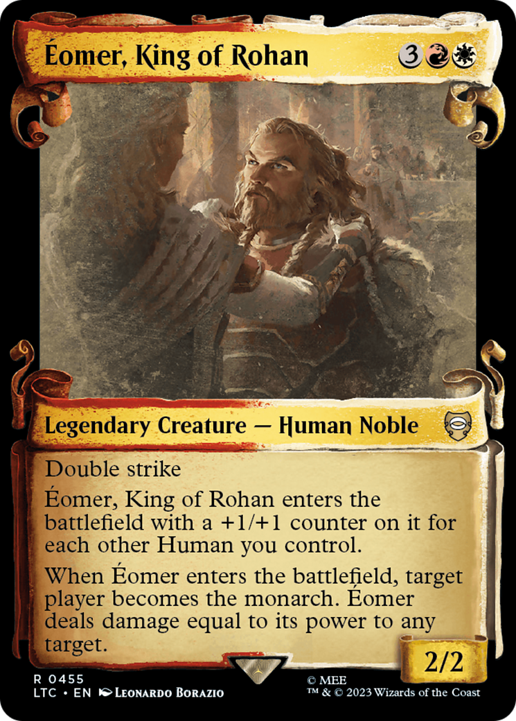 Eomer, King of Rohan [The Lord of the Rings: Tales of Middle-Earth Commander Showcase Scrolls] | Card Citadel