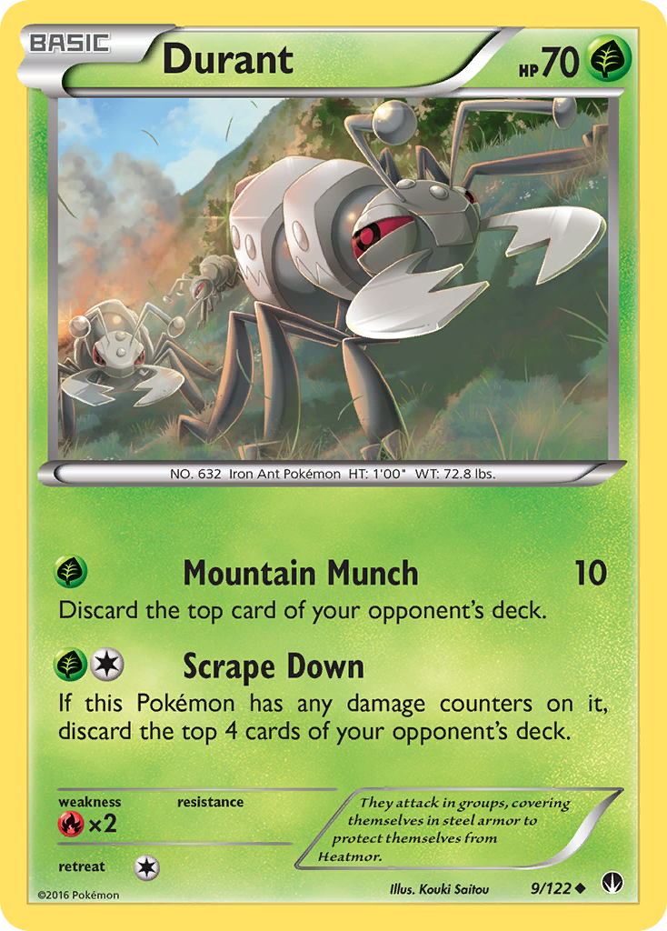 Durant (9/122) [XY: BREAKpoint] | Card Citadel