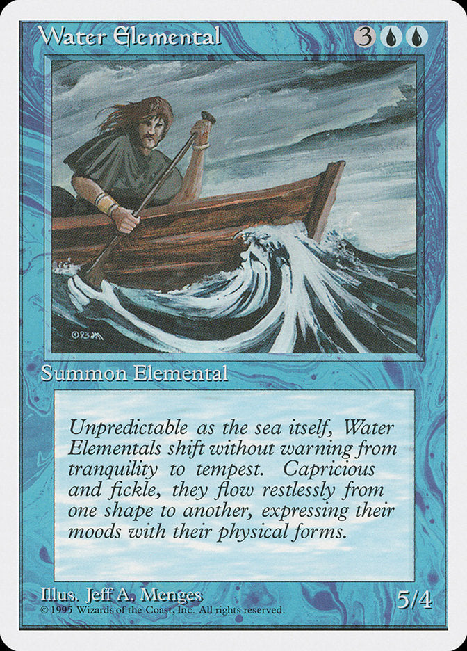 Water Elemental [Fourth Edition] | Card Citadel