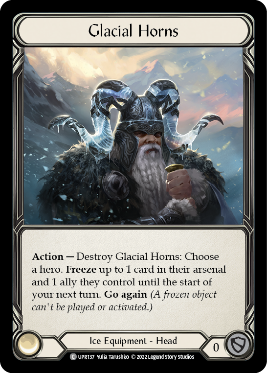 Glacial Horns [UPR137] (Uprising) | Card Citadel