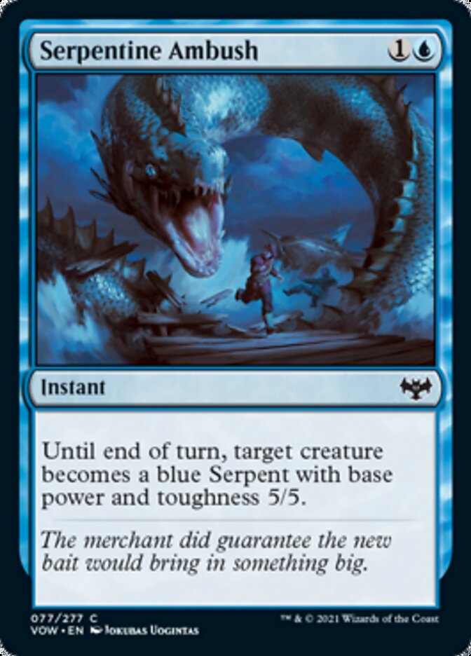 Serpentine Ambush [Innistrad: Crimson Vow] | Card Citadel