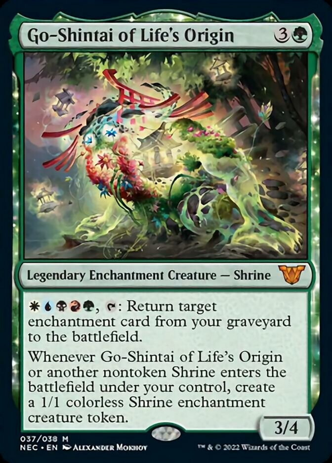 Go-Shintai of Life's Origin [Kamigawa: Neon Dynasty Commander] | Card Citadel