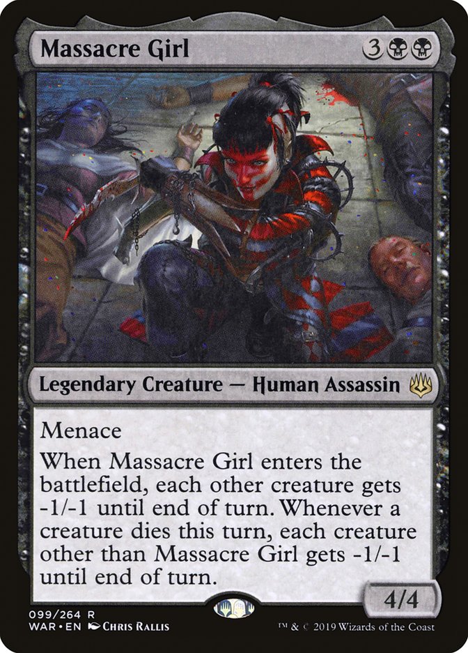 Massacre Girl [War of the Spark] | Card Citadel