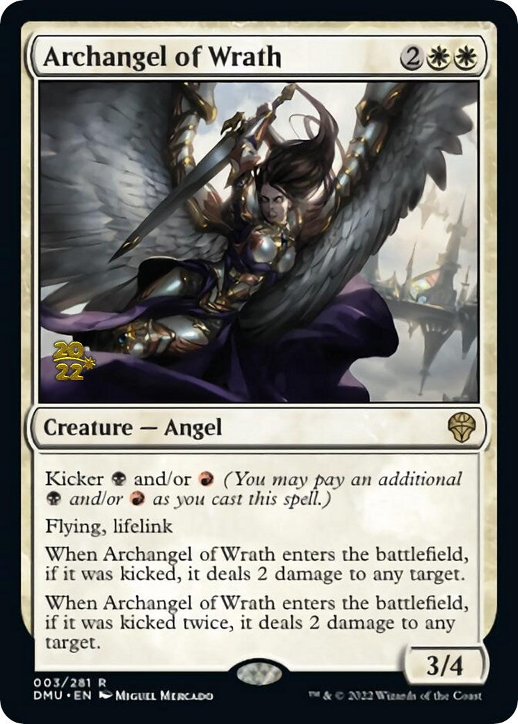 Archangel of Wrath [Dominaria United Prerelease Promos] | Card Citadel