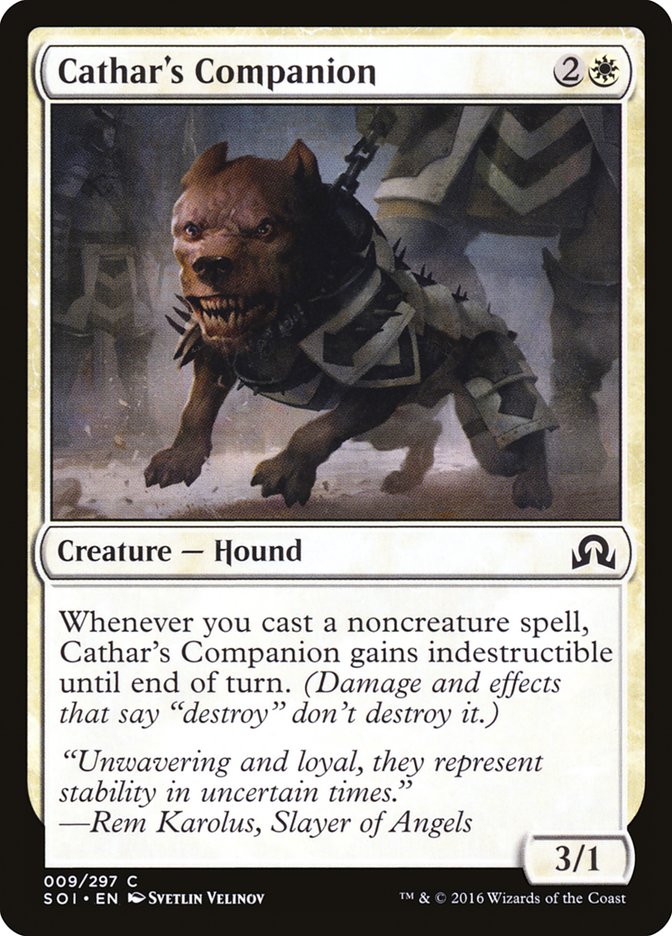 Cathar's Companion [Shadows over Innistrad] | Card Citadel